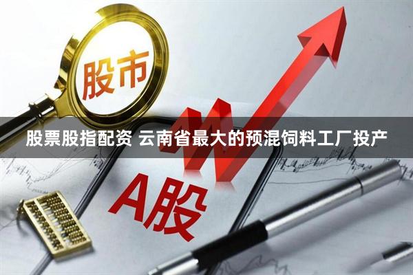 股票股指配资 云南省最大的预混饲料工厂投产